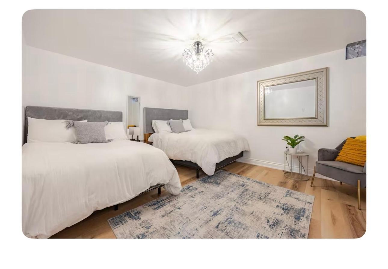 Luxurious 1000 Sq Ft Oasis Apartment Brampton Bagian luar foto